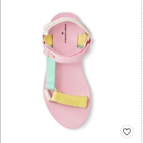 STONEY CLOVER LANE Women’s Colorblock Sports Sandals, size 6 NWT - Picture 2 of 3